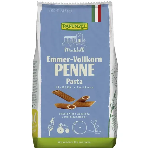 Penne Integral, 500g, Rapunzel — preț și oferte