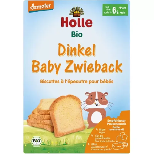 Paine Uscata Din Grau Spelta pentru Copii Eco 200g Demeter — preț și oferte