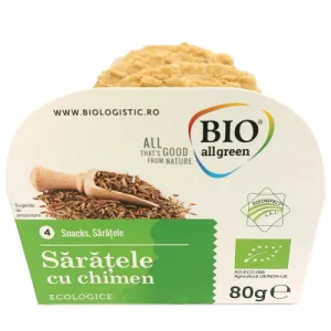 Saratele cu Chimen 80gr Bio Allgreen