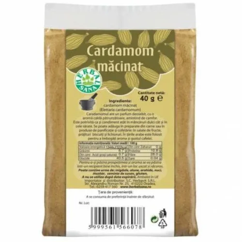 Cardamom Macinat 40g  Herbavit — preț și oferte