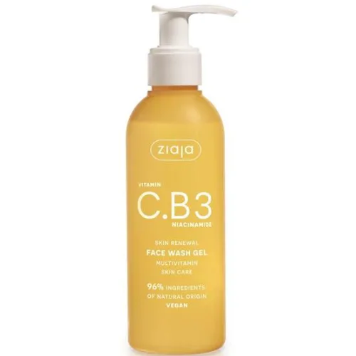 Gel de curatare pentru fata cu Vitamina C. B3 Niacinamida, 190ml, Ziaja — preț și oferte