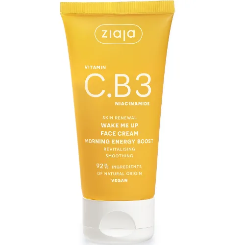 Crema de zi Wake-Me-Up cu Vitamina C. B3 Niacinamida, 50ml, Ziaja — preț și oferte