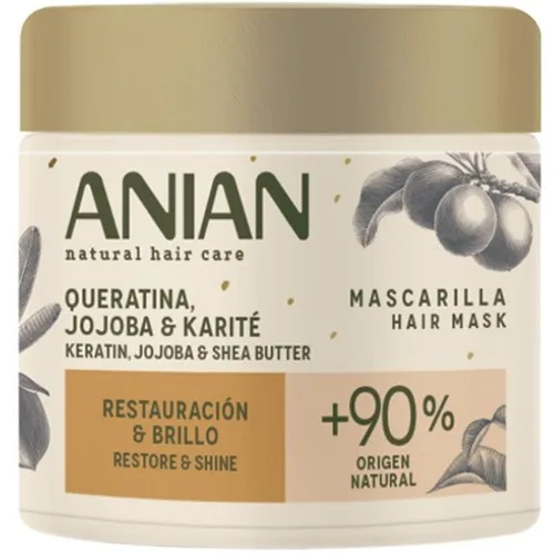 Masca de par Keratin, 350ml, Anian — preț și oferte