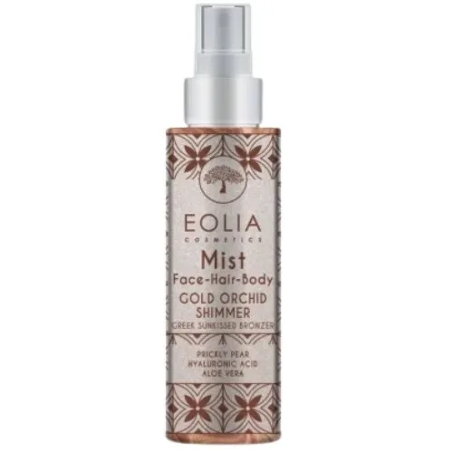 Spray de fata, corp si par, Gold Orhid Shimmer, 150ml, Eolia — preț și oferte