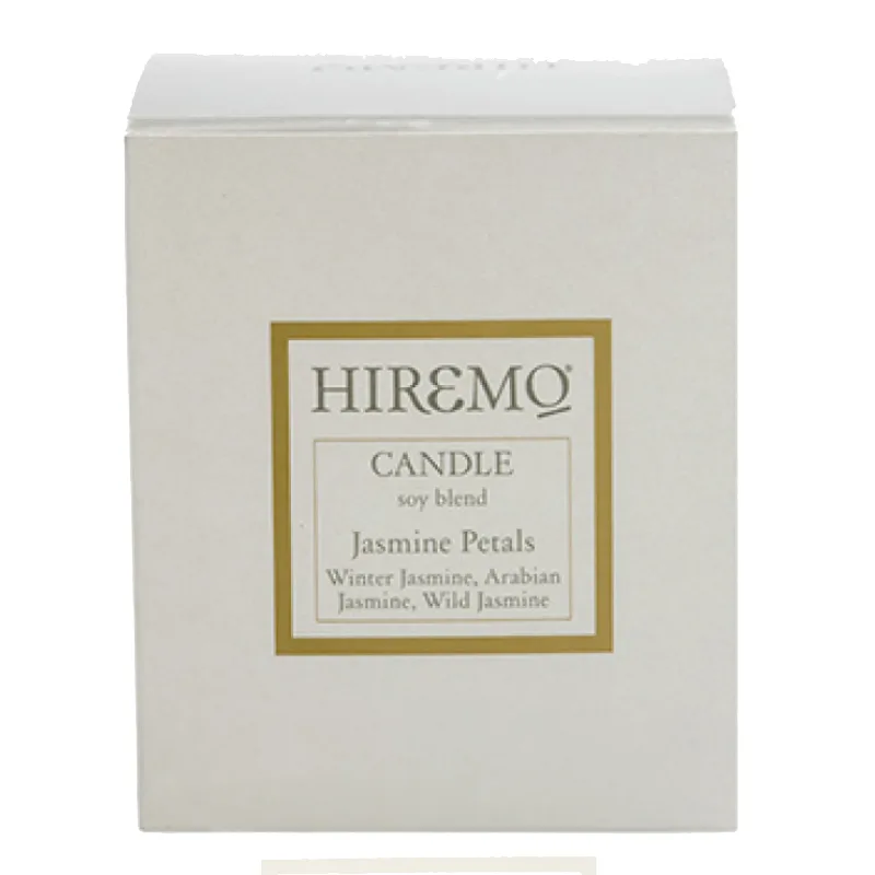 Lumanare din Ceara de Soia cu Petale de Iasomie 250ml Hiremo — preț și oferte