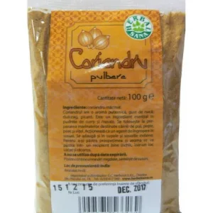 Coriandru Pulbere 100gr Herbavit