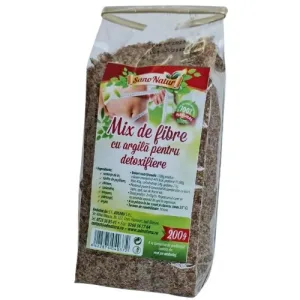 Mix Fibre Cu Argila Ptr Detoxifiere 200g Ad Natura