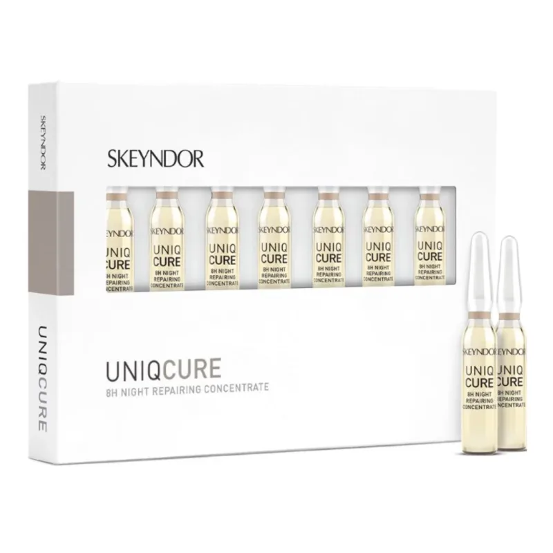 Tratament intensiv 8h Night Repairing Concentrate, 7 fiole*2ml, Skeyndor — preț și oferte