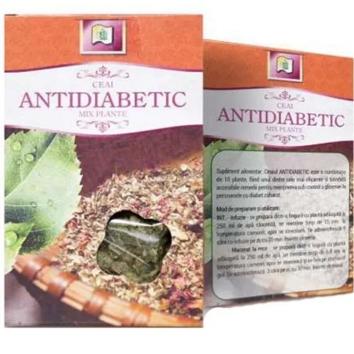 Ceai Antidiabetic 50gr. Stef Mar — preț și oferte