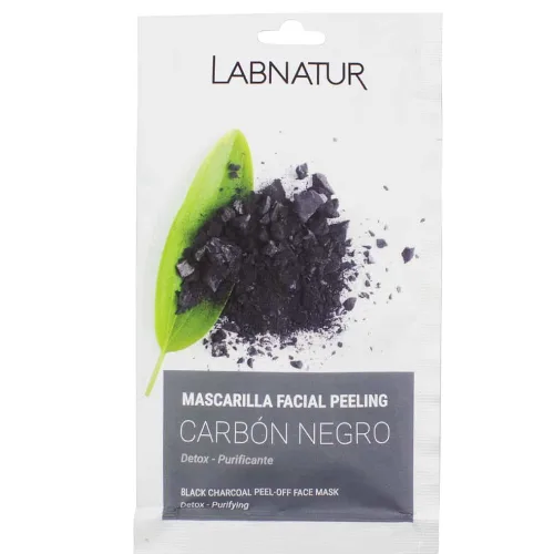 Masca de Fata Exfolianta cu Charcoal Negru 10ml LabNatur — preț și oferte