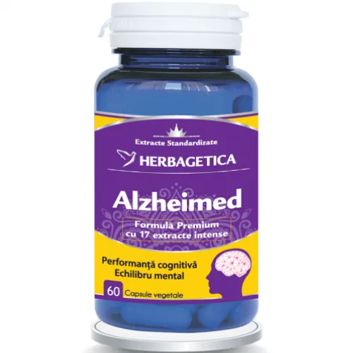 Alzheimed 60cps Herbagetica — preț și oferte
