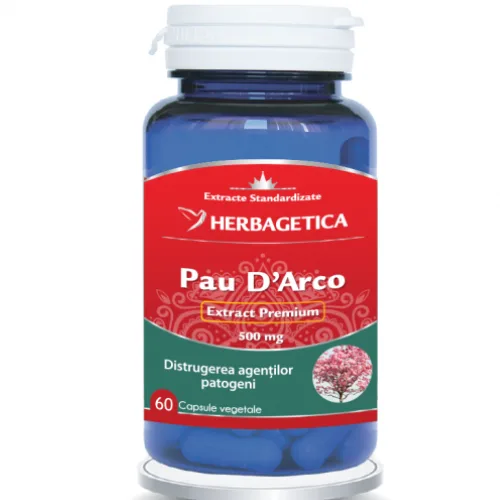 Pau D’Arco 60cps Herbagetica — preț și oferte