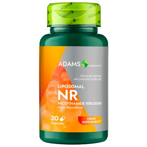 Liposomal NR (Nicotinamide riboside) 300mg 30cps, Adams Supplements — preț și oferte