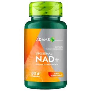 Liposomal NAD+ 300mg, 30cps, Adams Supplements