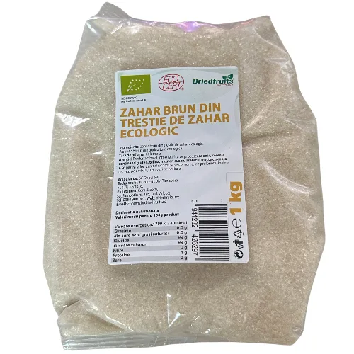 Zahar Brun din Trestie de Zahar Eco 1kg  Driedfruits — preț și oferte