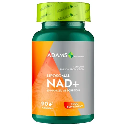 Liposomal NAD+ 300mg, 90cps, Adams Supplements — preț și oferte