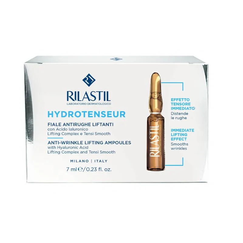 Fiole antirid efect lifting Hydrotenseur, 7 fiole*1ml, Rilastil — preț și oferte