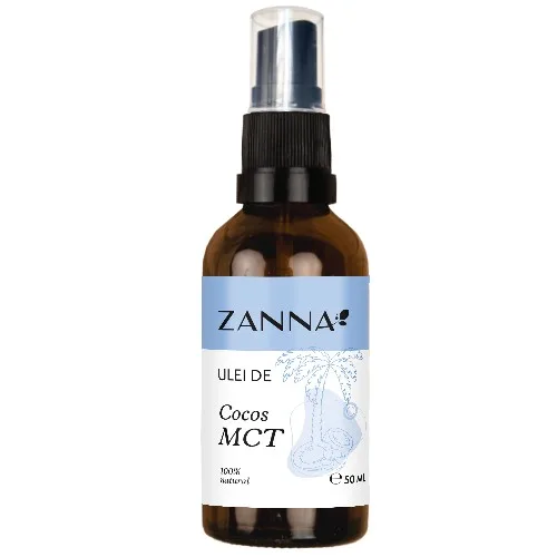 Ulei de Cocos MCT, 50ml, Zanna — preț și oferte