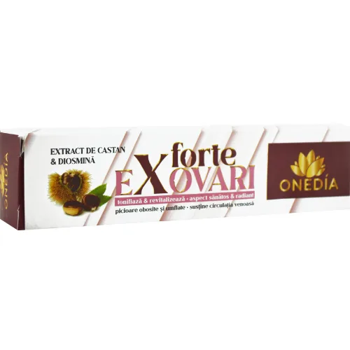 Exovari Forte Emulgel Extract de Castan si Diosmina 100ml Onedia — preț și oferte
