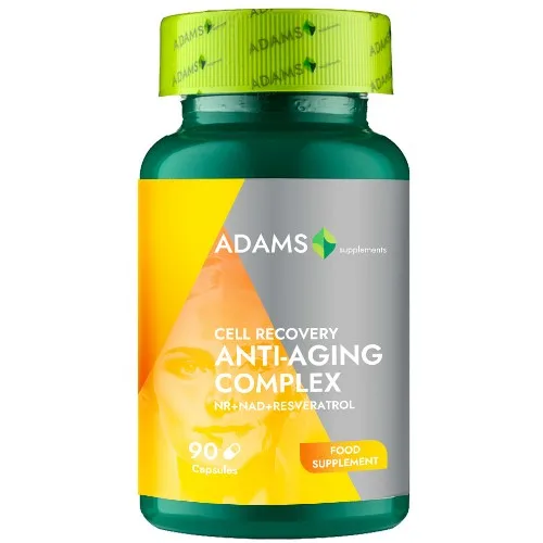 Cell Recovery, Anti-Aging Complex, 90cps, Adams Supplements — preț și oferte