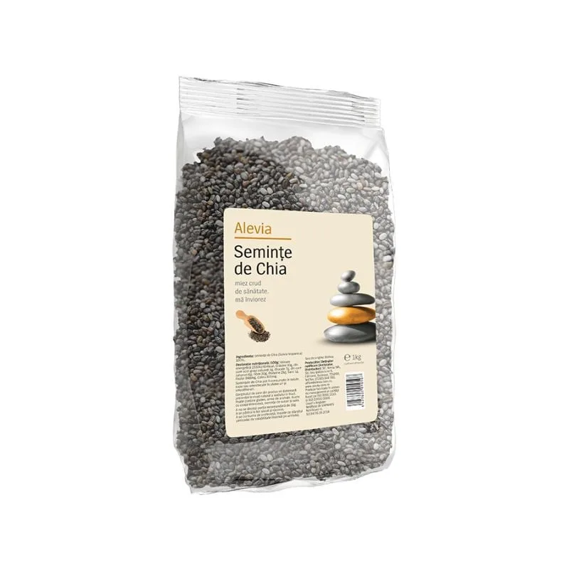 Seminte de Chia, 1000g, Alevia — preț și oferte