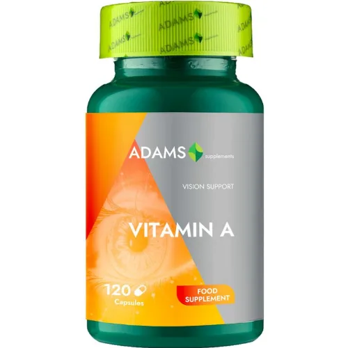 Vitamina A 10000 UI, 120cps, Adams Supplements — preț și oferte