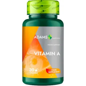 Vitamina A 10000 UI, 30cps, Adams Supplements