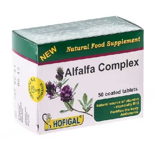 Complex Alfalfa 50cpr Hofigal — preț și oferte