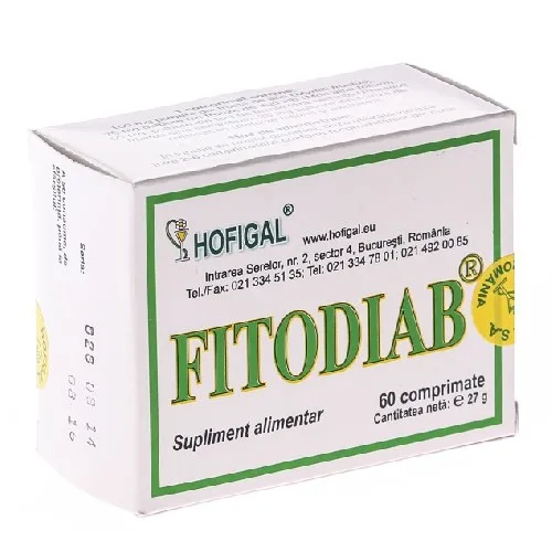 Fitodiab 60cpr Hofigal — preț și oferte