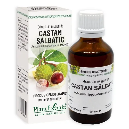 Extract din Castan Salbatic 50ml Plantextrakt — preț și oferte