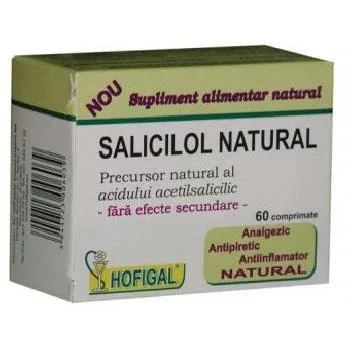 Saliciloil Natural, 60cpr, Hofigal — preț și oferte