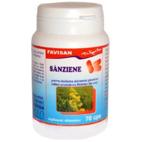 Sanziene 70cps Favisan — preț și oferte