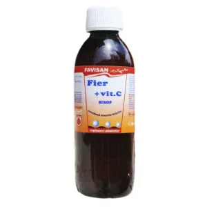 Sirop Fier + Vitamina C 250ml Favisan
