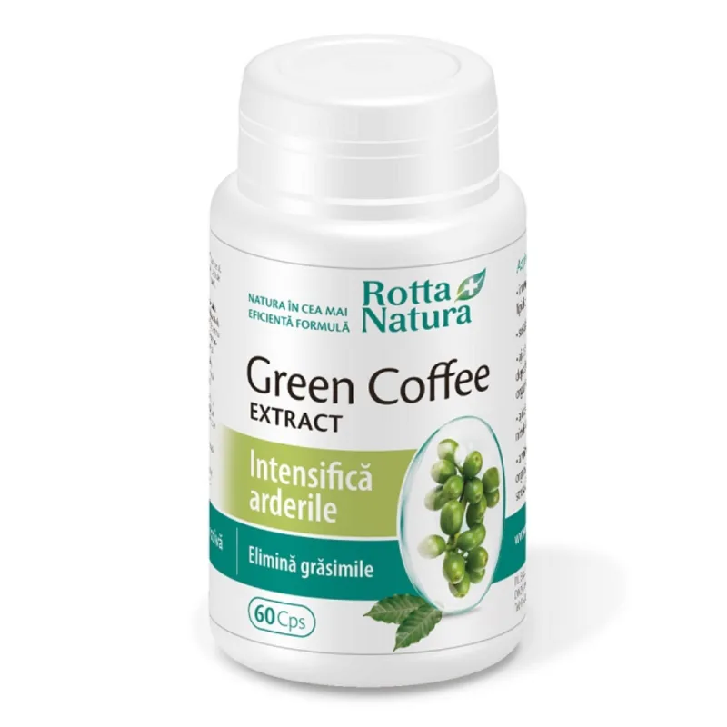 Green Coffee extract, 60 capsule, Rotta Natura — preț și oferte