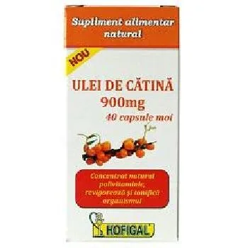Ulei Catina 900mg 40cps Hofigal — preț și oferte