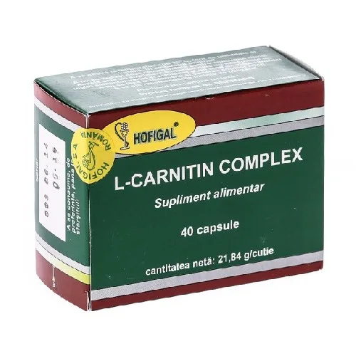 L-carnitin  Complex 40cps Hofigal — preț și oferte