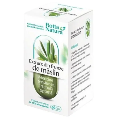Măslin extract de frunze, 30cps, Rotta — preț și oferte