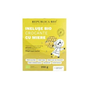 Republica BIO Ineluse Bio crocante cu miere FARA GLUTEN, 250g