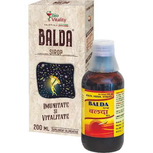 Balda Sirop 200ml Biovitality — preț și oferte