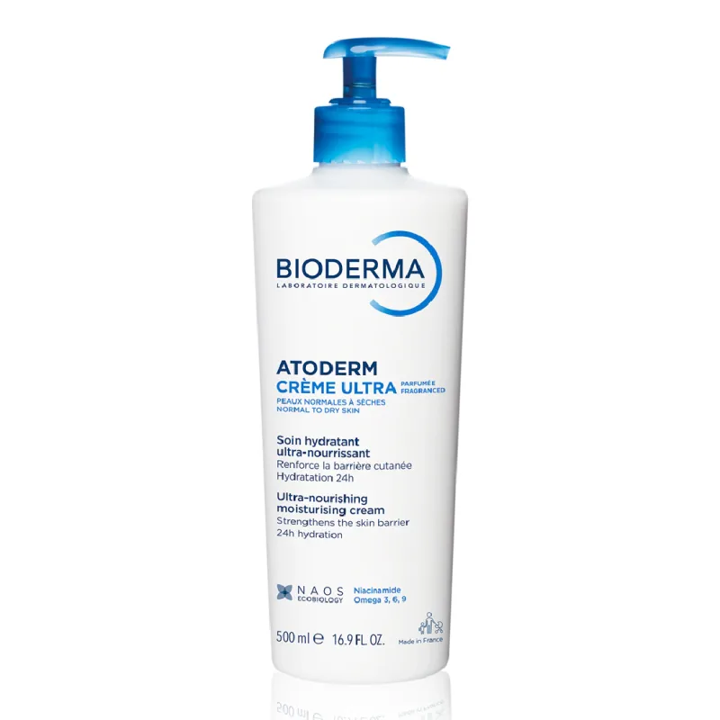 Crema hidratanta parfumata Atoderm Ultra, 500 ml, Bioderma — preț și oferte