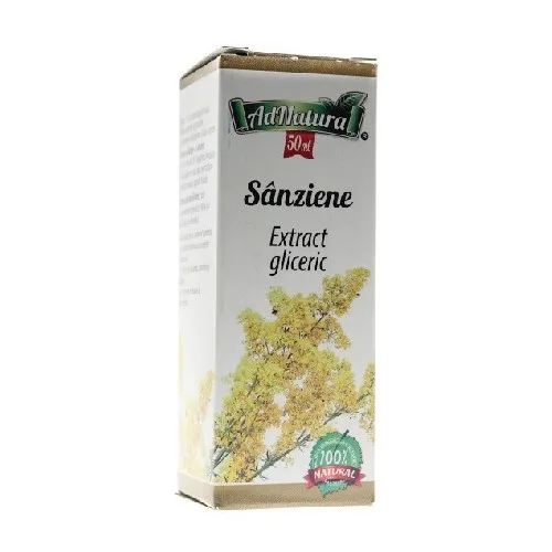 Extract Gliceric Sanziene 50ml AdNatura — preț și oferte