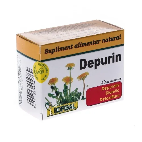 Depurin 40cpr Hofigal — preț și oferte