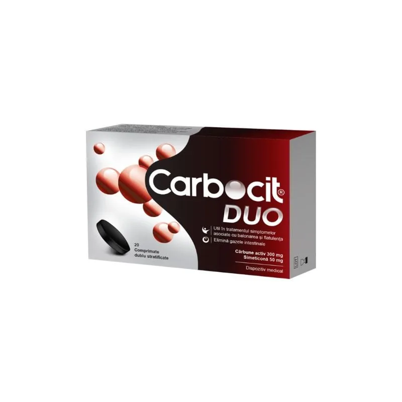 Carbocit DUO, 20 comprimate BIOFARM — preț și oferte