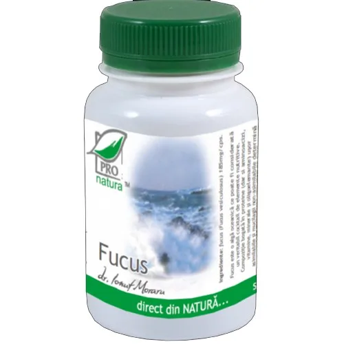 Fucus 60 cps Pro Natura — preț și oferte