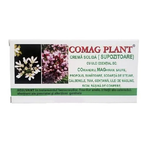 Comag Plant B Supozitoare, 10buc, Elzin Plant — preț și oferte