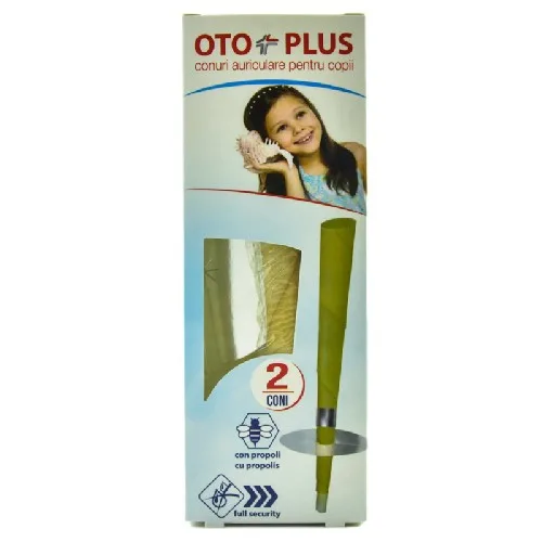 Conuri Auriculare pt Copii cu Propolis 2buc Aurigen — preț și oferte