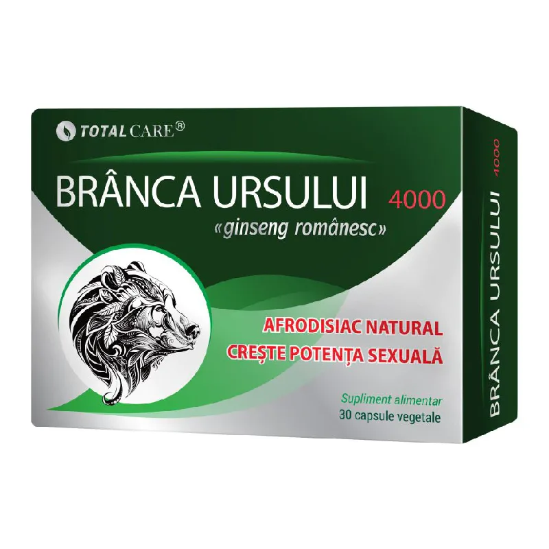 Cosmopharm Branca ursului 400 mg, 30 capsule COSMO PHARM — preț și oferte