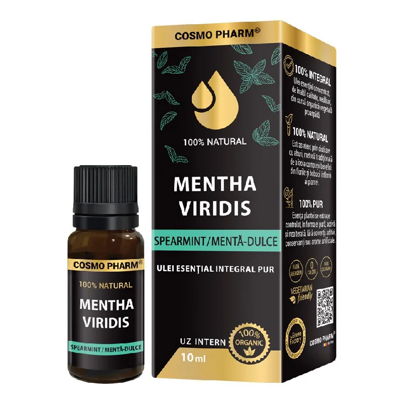 Ulei esential de Menta-dulce, 10 ml, Cosmopharm — preț și oferte