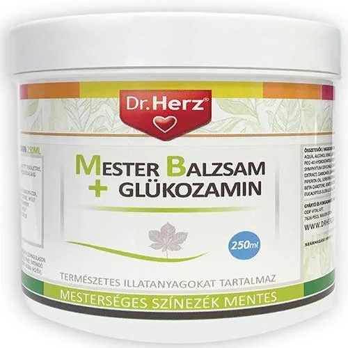 Balsam Mester+Glucosamina 125ml Dr Hertz — preț și oferte