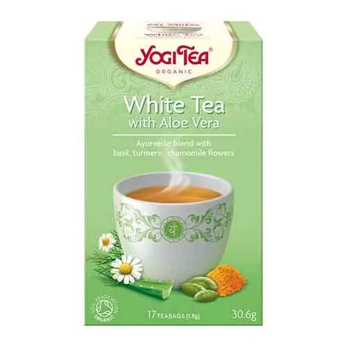 Cea Alb cu Aloe Vera Yogi Tea, 17pl, Pronat — preț și oferte